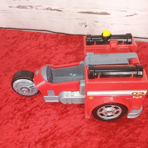 Spin Master Paw Patrol Transforming Moto Pups Rubbles Deluxe Motorcycle Toy Vehi - Picture 2 of 7